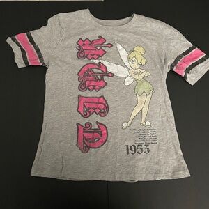 ✨ Y2K Tinkerbell Tee | Pink, Black & Gray | XXL Juniors ✨